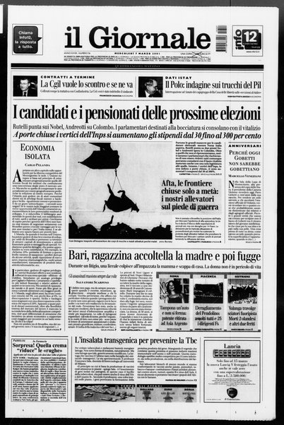 Il giornale : quotidiano del mattino